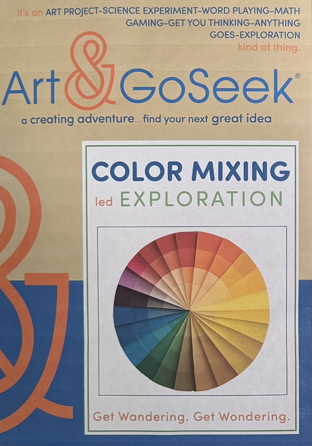 3-Day "Art & Go Seek" for ages 7-10